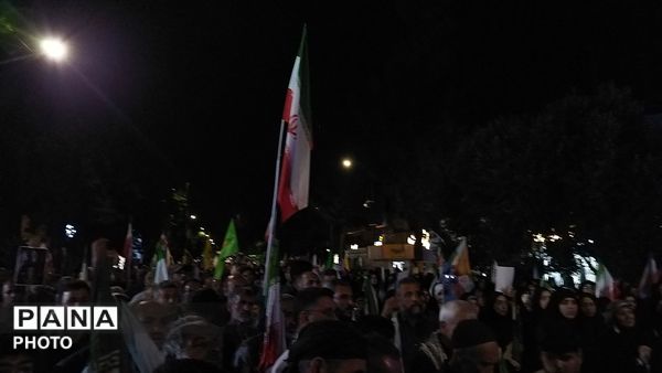 هشتاد و پنجمین شب از شب های مقاومت نیشابور در قاب پانا 