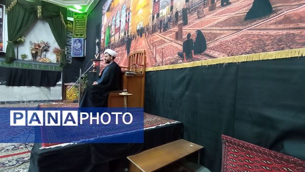  مراسم عزاداری دهه اول فاطمیه (س) در تکیه علی اکبری فدافن