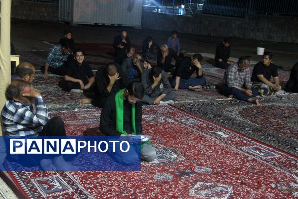 عزاداری شب شام غریبان در مسجد امام هادی(ع) 