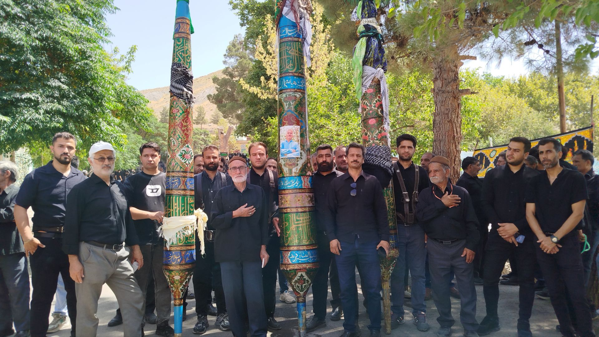 عاشورای حسینی در روستای فرخک