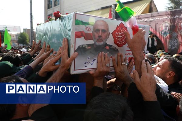 تشییع تاریخی سردارِ رشید در دزفول