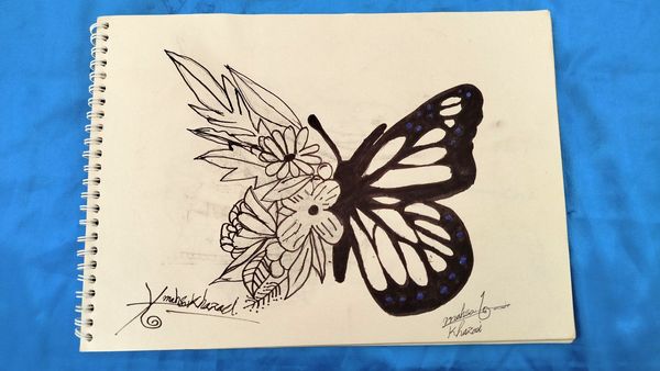 هم‌زمان با هفته فرهنگ و هنر؛ آثار هنری دانش‌آموزان دبیرستان بنت‌الهدی صدر در نورآباد به نمایش درآمد