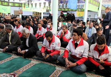 همایش اقتدار بسیجیان آشخانه 