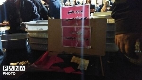 چایخانه حضرت فاطمه زهرا در سی و یکمین شب از اجتماعات مردمی 