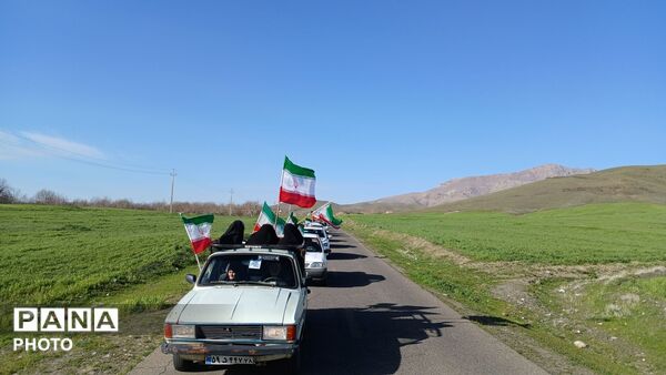 رژه خودرویی همبستگی در قلقلرود 