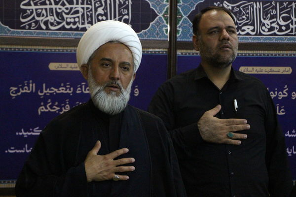 مراسم روضه اباعبدالله حسین (ع) در دفتر نماینده ولی فقیه یزد