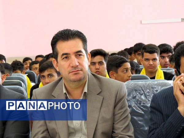 برگزاری اردوی تمشک پسران در اردوگاه شهید چمران بجنورد 