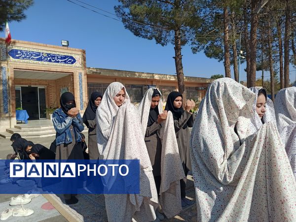 برگزاری نماز باران در شهرستان کاشمر