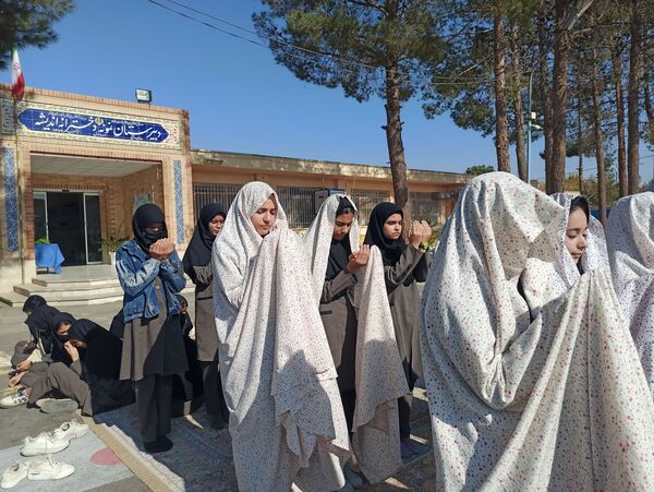برگزاری نماز باران در شهرستان کاشمر