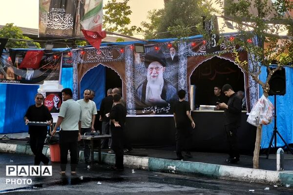 پذیرایی و مهمان نوازی مردم چهاردانگه از زائران و محبان رهبر شهید