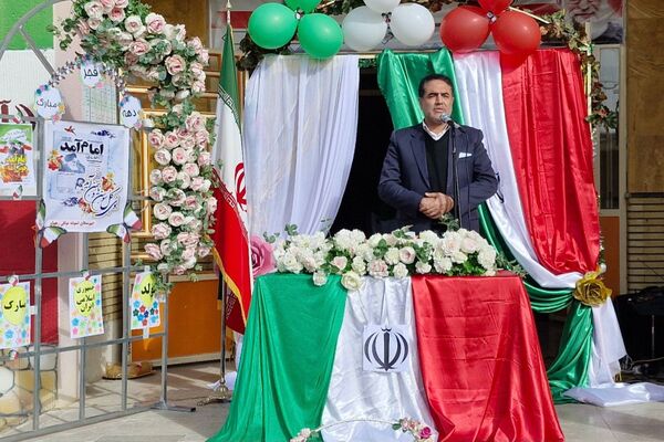 جشن سالگرد پیروزی انقلاب اسلامی در مدارس شهرستان صحنه