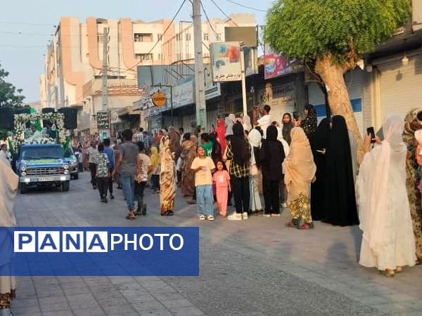 آیین سنتی منبر گردانی در شهرستان میناب 