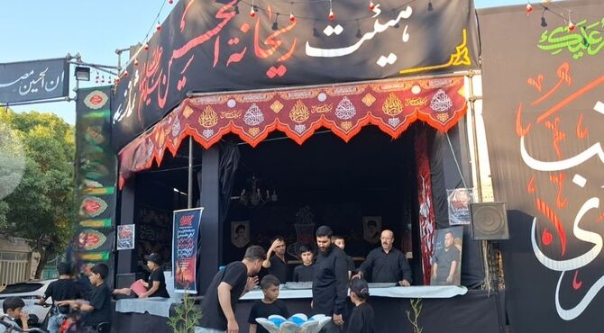 موکب‌های شازند؛ مشقِ عشق و ارادت به سیدالشهدا (ع)
