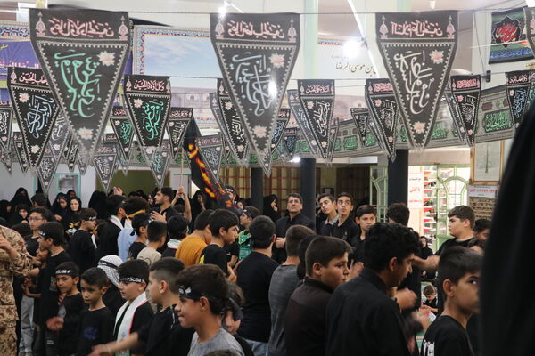  برگزاری سیزدهمین سوگواره احلی من العسل در مسجد صاحب زمان آشخانه
