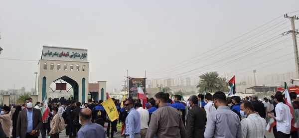 برگزاری راهپیمایی سیزدهم آبان ماه در بندرعباس