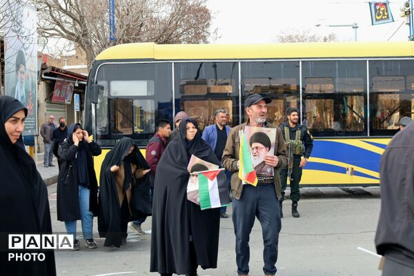 راهپیمایی روز جهانی قدس در آذربایجان غربی