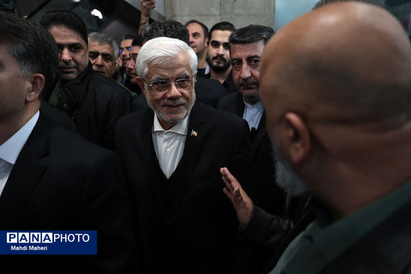 حضور محمدرضا عارف معاون اول رئیس جمهور در چهل و چهارمین جشنواره فیلم فجر