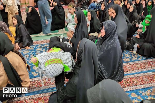 همایش بزرگ شیرخوارگان حسینی در شهر بار نیشابور 