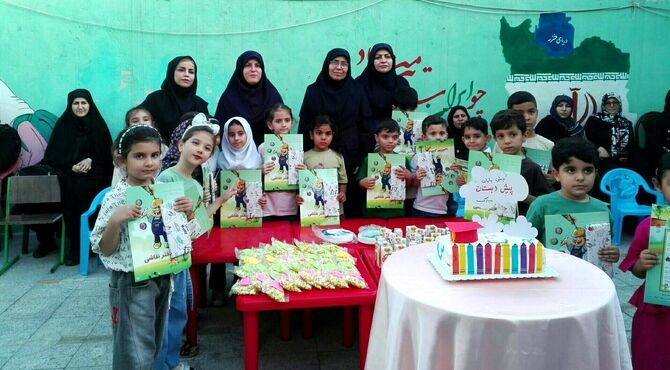 جشن عید غدیر و فارغ التحصیلی نوآموزان دبستان درخشنده
