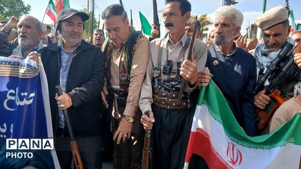 رزمایش باشکوه «جانفدا برای ایران امام‌رضایی» در شهرستان کوهدشت 