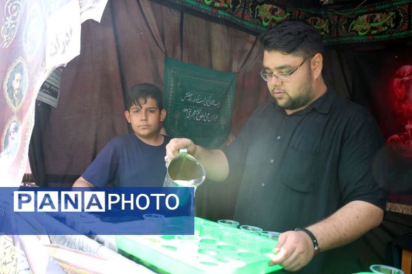 موکب مسجد حضرت صاحب الزمان(عج) در روز عاشورا