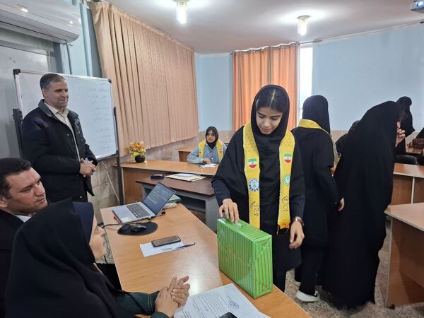 انتخابات مجمع و هیات رئیسه سازمان دانش‌آموزی در شهرستان آبدانان