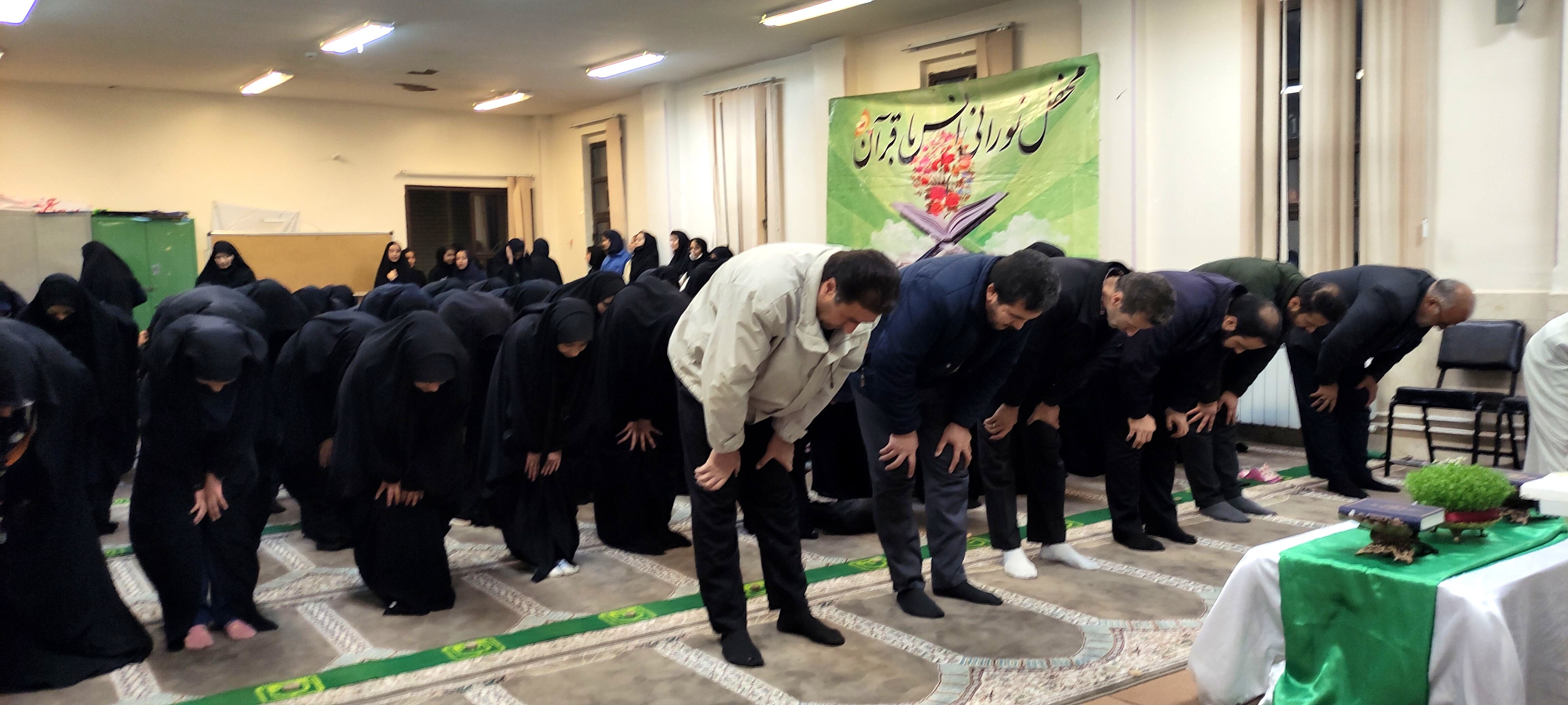 لحظات به یاد ماندنی افطار این‌بار در آموزشگاه فدک شهرستان بن 