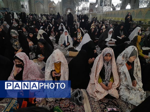 اولین روز اقامت دانش‌آموزان دبیرستان‌‌دخترانه‌‌‌‌غیاثی در مشهد مقدس 