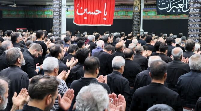 تجلی شکوه عزای حسینی در فردیس