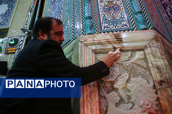 آیین «عهد عاشقی» با حضور اصحاب رسانه در مسجد جمکران