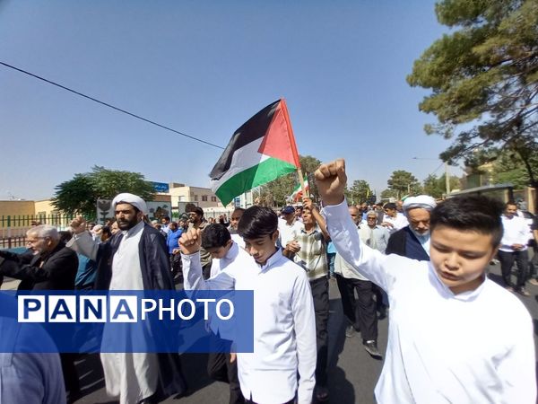 راهپیمایی جمعه خشم در کاشمر