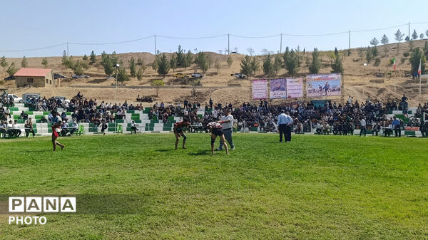 برگزاری مسابقات کشتی باچوخه در آشخانه