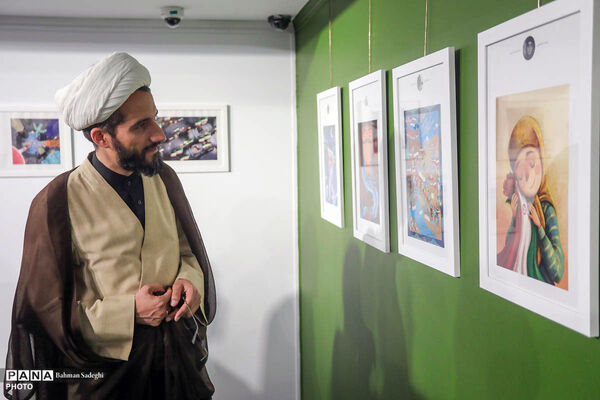 افتتاح نمایشگاه تصویرسازی باهم برای ایران