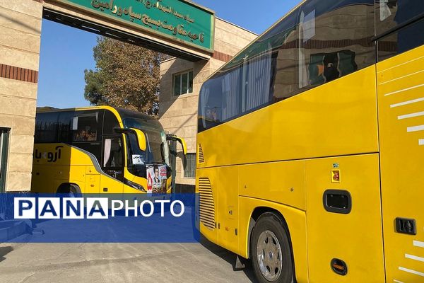 اعزام دانش‌آموزان دختر ورامینی به اردوی معنوی راهیان نور