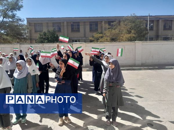 جشن عاطفه ها در هنرستان بنت الهدی صدر و دبستان حضرت آسیه (س) شهر رباط‌سنگ