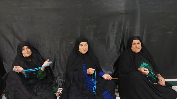 مراسم پرفیض زیارت عاشورا در شب چهارم محرم در مارگون