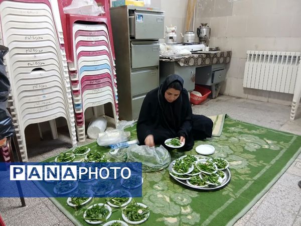 دعای ندبه در مدرسه حضرت زهرا (س) نیر