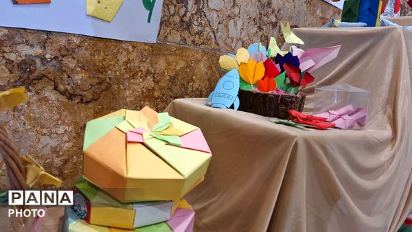اوریگامی؛ نمایشگاهِ «صبر و هنر» در قلب ناحیه ۶