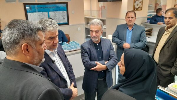 حضور معاون وزیر بهداشت در شهرستان تربت حیدریه