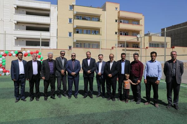 افتتاح آموزشگاه ۱۲ کلاسه شهید آیت الله آل هاشم 