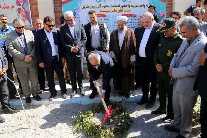 تحولی بزرگ در زیرساخت‌های آموزشی مراغه با افتتاح و کلنگ‌زنی ۱۲ مدرسه جدید