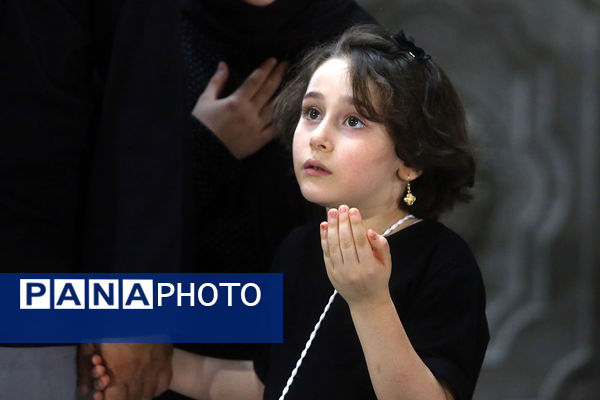 عزاداری شهادت دختر سه ساله امام حسین(ع) در قم