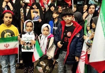 حضور حماسی کوهدشتی ها در اجتماعات شبانه