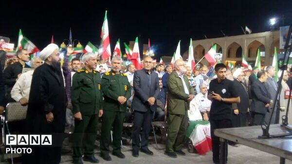 بزرگداشت دومین سالگرد شهید رئیسی در حسینیه بزرگ امیر چخماق یزد