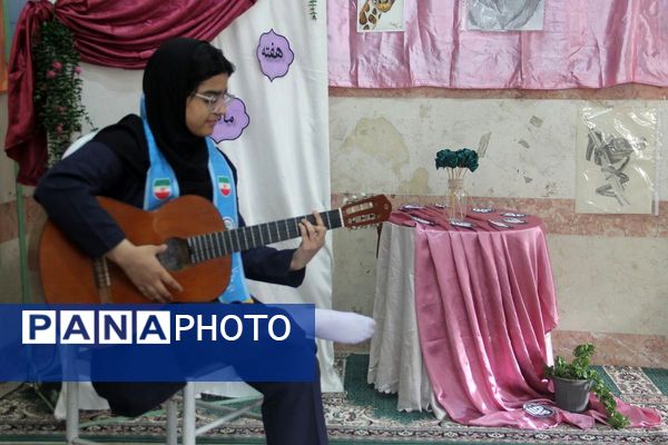 جلوه خلاقیت دانش‌آموزان بنت‌الهدی در هفته «ماها»