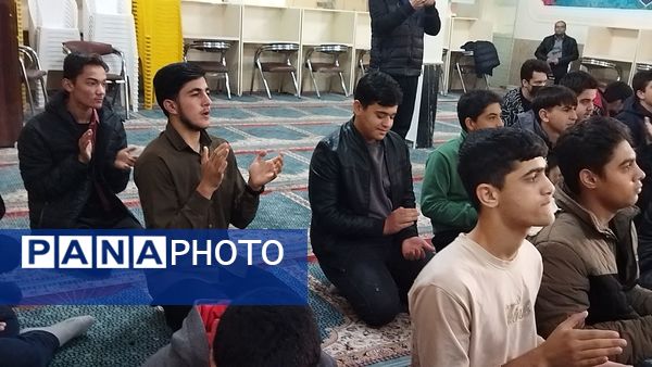 مراسم میلاد حضرت مهدی (عج) در دبیرستان شاهد ابوذر غفاری نیشابور 