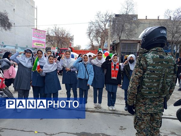 گلستانی از غرور در سملقان؛ موج حضور مردم در جشن انقلاب