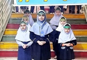 جشن نیمه شعبان در مدرسه کوثر ناحیه 2 کرج و شهرستان فردیس