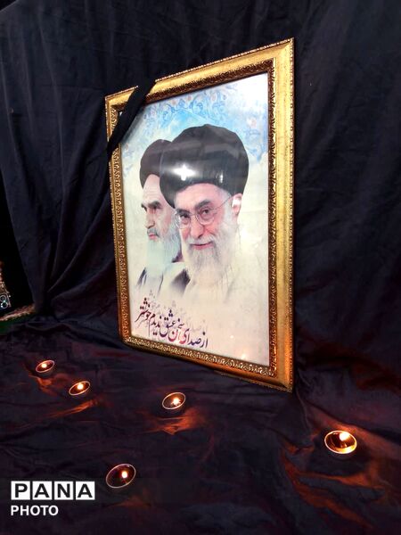 اجتماع بزرگ مردم قلعه رئیسی در پی شهادت رهبر معظم انقلاب 