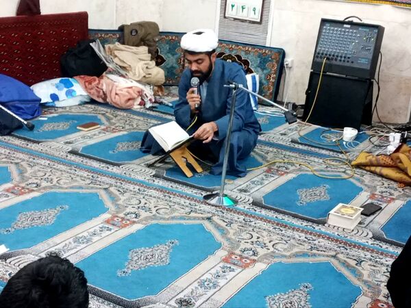حضور پر شور دانش‌آموزان تهرانی در مراسم معنوی اعتکاف
